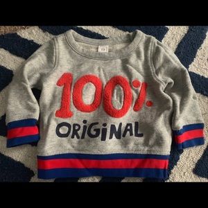 Gap toddler size 12-18mos sweatshirt